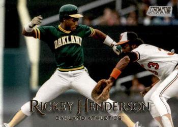 #132 Rickey Henderson - Oakland Athletics - 2019 Stadium Club Baseball