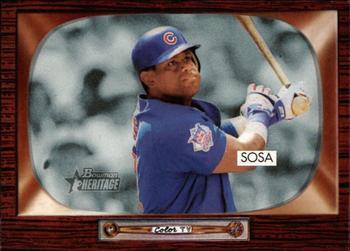 #132 Sammy Sosa - Chicago Cubs - 2004 Bowman Heritage Baseball