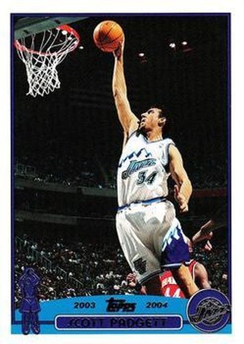 #132 Scott Padgett - Utah Jazz - 2003-04 Topps Basketball