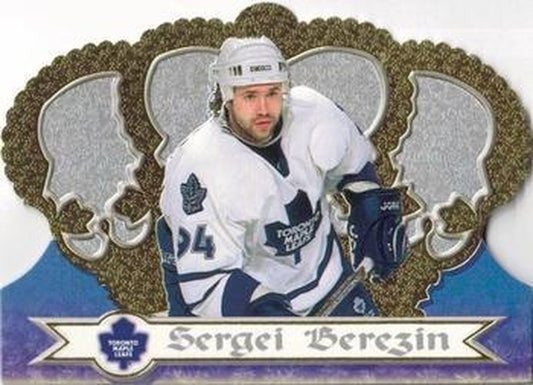 #132 Sergei Berezin - Toronto Maple Leafs - 1999-00 Pacific Crown Royale Hockey