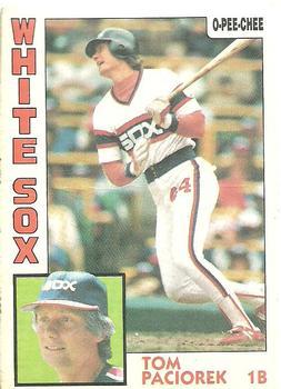 #132 Tom Paciorek - Chicago White Sox - 1984 O-Pee-Chee Baseball