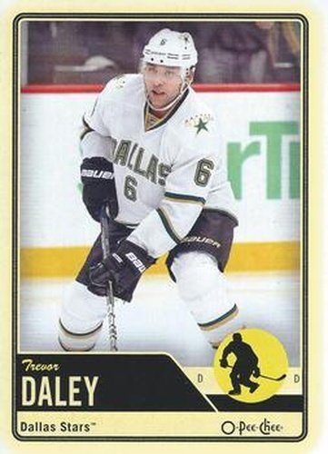 #132 Trevor Daley - Dallas Stars - 2012-13 O-Pee-Chee Hockey