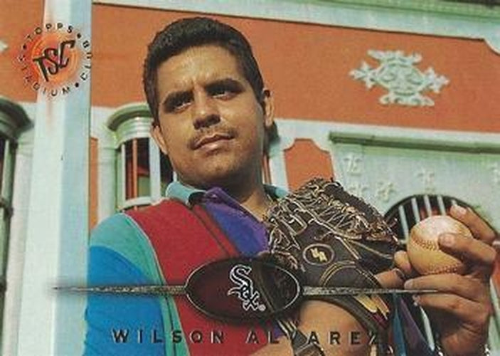 #132 Wilson Alvarez - Chicago White Sox - 1995 Stadium Club Baseball