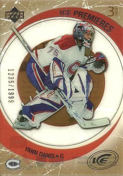 #132 Yann Danis - Montreal Canadiens - 2005-06 Upper Deck Ice Hockey