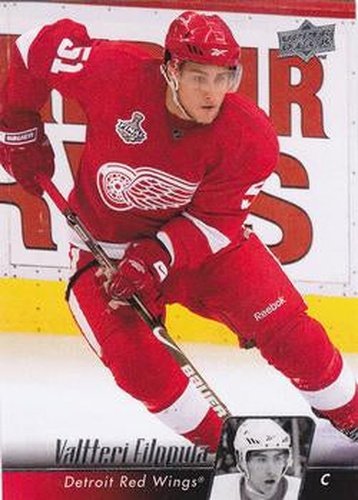 #132 Valtteri Filppula - Detroit Red Wings - 2010-11 Upper Deck Hockey