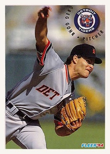 #132 Greg Gohr - Detroit Tigers - 1994 Fleer Baseball