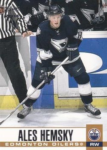 #132 Ales Hemsky - Edmonton Oilers - 2003-04 Pacific Hockey