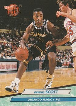 #132 Dennis Scott - Orlando Magic - 1992-93 Ultra Basketball