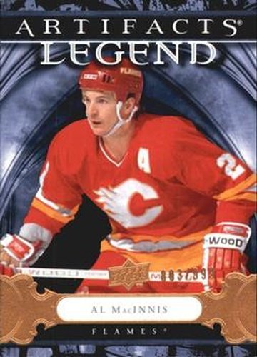 #132 Al MacInnis - Calgary Flames - 2009-10 Upper Deck Artifacts Hockey