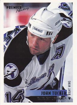 #132 John Tucker - Tampa Bay Lightning - 1994-95 O-Pee-Chee Premier Hockey
