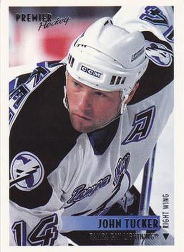 #132 John Tucker - Tampa Bay Lightning - 1994-95 O-Pee-Chee Premier Hockey