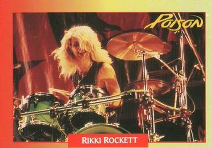 #132 Rikki Rockett - 1991 Brockum Rock Cards