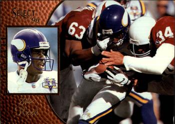 #132 Jake Reed - Minnesota Vikings - 1996 Select Football