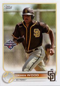 #PD-132 James Wood - ACL Padres - 2022 Topps Pro Debut Baseball