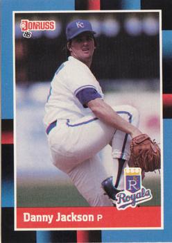 #132 Danny Jackson - Kansas City Royals - 1988 Donruss Baseball