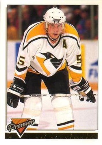 #132 Ulf Samuelsson - Pittsburgh Penguins - 1993-94 O-Pee-Chee Premier Hockey - Gold