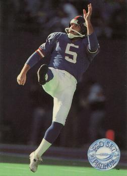 #132 Sean Landeta - New York Giants - 1991 Pro Set Platinum Football