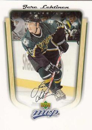 #133 Jere Lehtinen - Dallas Stars - 2005-06 Upper Deck MVP Hockey
