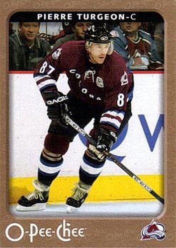 #133 Pierre Turgeon - Colorado Avalanche - 2006-07 O-Pee-Chee Hockey