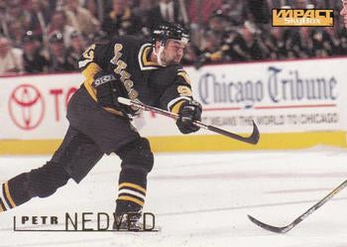 #133 Petr Nedved - Pittsburgh Penguins - 1995-96 SkyBox Impact Hockey