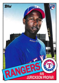 #133 Jurickson Profar - Texas Rangers - 2013 Topps Archives Baseball