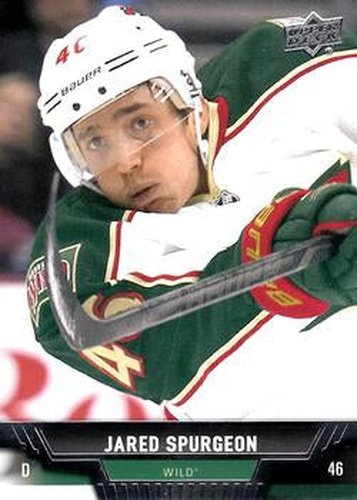 #133 Jared Spurgeon - Minnesota Wild - 2013-14 Upper Deck Hockey
