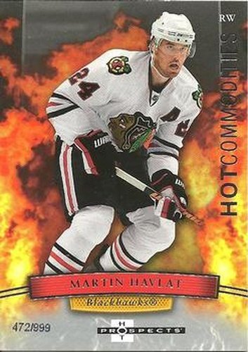 #133 Martin Havlat - Chicago Blackhawks - 2007-08 Fleer Hot Prospects Hockey