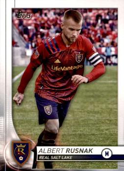 #133 Albert Rusnak - Real Salt Lake - 2020 Topps MLS Soccer