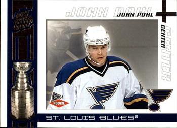 #133 John Pohl - St. Louis Blues - 2003-04 Pacific Quest for the Cup Hockey
