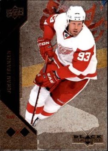 #133 Johan Franzen - Detroit Red Wings - 2011-12 Upper Deck Black Diamond Hockey