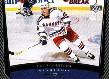 #133 Pat LaFontaine - New York Rangers - 1998-99 Upper Deck Hockey