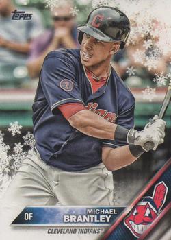 #HMW133 Michael Brantley - Cleveland Indians - 2016 Topps Holiday Baseball