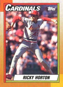 #133 Ricky Horton - St. Louis Cardinals - 1990 O-Pee-Chee Baseball