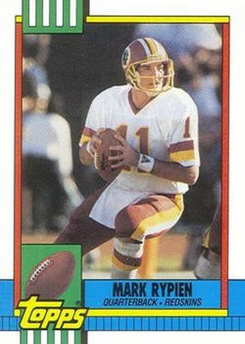 #133 Mark Rypien - Washington Redskins - 1990 Topps Football
