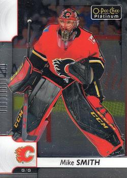 #133 Mike Smith - Calgary Flames - 2017-18 O-Pee-Chee Platinum Hockey