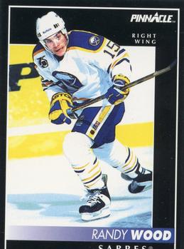 #133 Randy Wood - Buffalo Sabres - 1992-93 Pinnacle Canadian Hockey