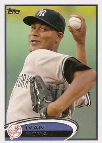 #133 Ivan Nova - New York Yankees - 2012 Topps Baseball