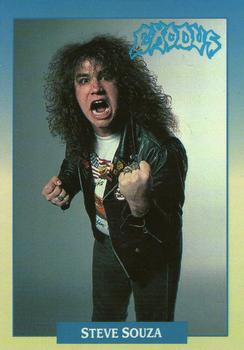 #133 Steve Souza - 1991 Brockum Rock Cards