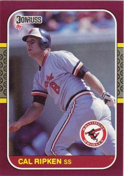 #133 Cal Ripken Jr. - Baltimore Orioles - 1987 Donruss Opening Day Baseball
