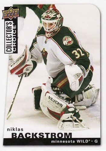 #133 Niklas Backstrom - Minnesota Wild - 2008-09 Collector's Choice Hockey