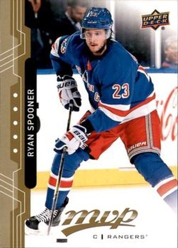 #133 Ryan Spooner - New York Rangers - 2018-19 Upper Deck MVP Hockey