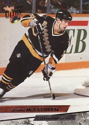 #133 Shawn McEachern - Pittsburgh Penguins - 1993-94 Ultra Hockey