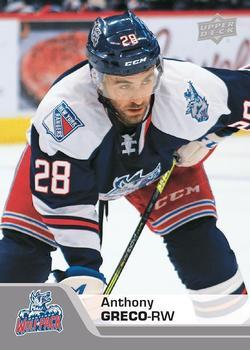 #133 Anthony Greco - Hartford Wolf Pack - 2020-21 Upper Deck AHL Hockey