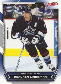 #133 Brendan Morrison - Vancouver Canucks - 2007-08 Upper Deck Victory Hockey