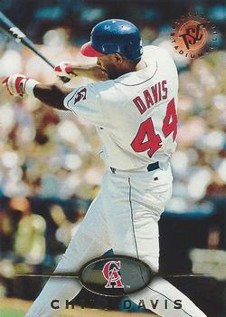 #133 Chili Davis - California Angels - 1995 Stadium Club Baseball