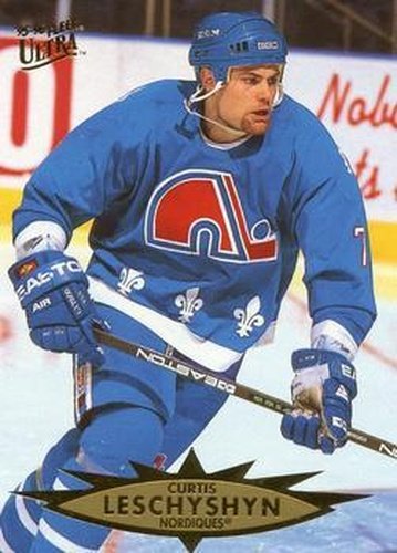 #133 Curtis Leschyshyn - Quebec Nordiques - 1995-96 Ultra Hockey