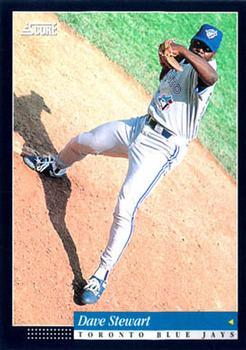 #133 Dave Stewart - Toronto Blue Jays -1994 Score Baseball
