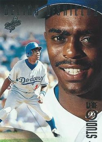 #133 Delino DeShields - Los Angeles Dodgers - 1996 Studio Baseball