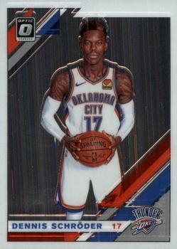 #133 Dennis Schroder - Oklahoma City Thunder - 2019-20 Donruss Optic Basketball
