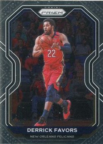 #133 Derrick Favors - New Orleans Pelicans - 2020-21 Panini Prizm Basketball